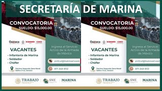 👉 MARINA SEMAR Convocatoria 😲 2022 REQUISITOS y Registro Documentación [upl. by Ebba]