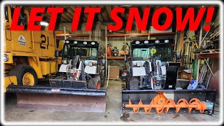 Getting Our Bobcat Toolcat 5600s Ready For Winter [upl. by Esahc205]