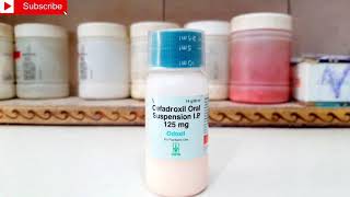 Cefadroxil Oral Suspension IP  Odoxil Syrup  Pediatric Use Only  Treaing Bacterial Infections [upl. by Kella340]