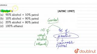 Gasohol is  12  BIOENERGY BIOFERTILIZERS AND BIOLOGICAL PEST CONTROL  BIOLOGY  ERRORLESS [upl. by Combes]