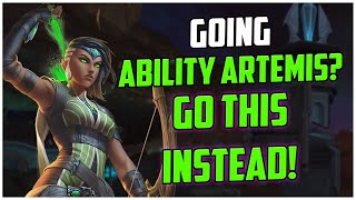 GOING ABILITY ARTEMIS GO THIS INSTEAD RANKED SMITE S10 [upl. by Enajaras]