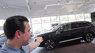 2018 Audi Q7 Etron Exterior amp Interior Tour [upl. by Adil963]