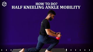 Half Kneeling Ankle Mobility  Abeast Workout [upl. by Abil]