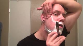 Trend Setter Shaving™ Classic samurai shavette review and instruction [upl. by Loella366]