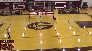 Gloversville High School vs BroadalbinPerth High School Womens Varsity Basketball [upl. by Sonstrom]