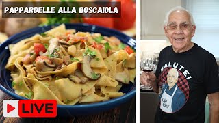 Pappardelle alla Boscaiola by Pasquale Sciarappa [upl. by Gawain296]