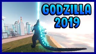 Roblox Kaiju Universe  GODZILLA 2019 REMODEL SHOWCASE [upl. by Nahtanoy]