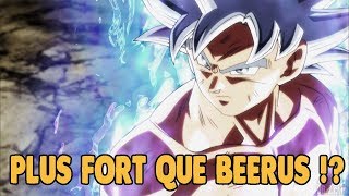 GOKU BLANCO ULTRA INSTINCT PLUS FORT QUE BEERUS  DRAGON BALL SUPER [upl. by Aradnahc]