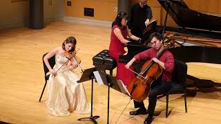 Boston Trio performs Debussyarr Beamish La Mer  II Jeux de vagues [upl. by Rothberg]