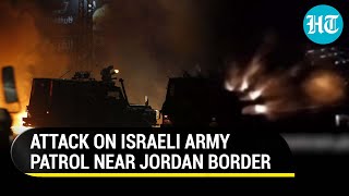 Gunman From Jordan Rains Bullets On Israel Army Patrol Attack After Hamas Leaders Chilling Call [upl. by Lenahc]