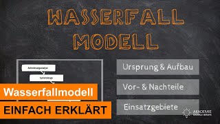 Was ist das Wasserfallmodell im Projektmanagement  Einfach erklärt [upl. by Lundell]