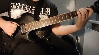 Burzum Hvis Lyset Tar Oss Guitar Cover [upl. by Alger]