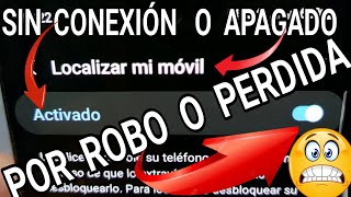 Como Recuperar O Localizar Mi Celular Robdo Apagado Sin Conexión  Rastrear Teléfono [upl. by Renae]