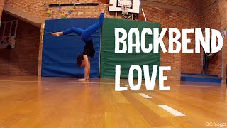 Backbend love  Giulia Casadei yoga [upl. by Onifur]