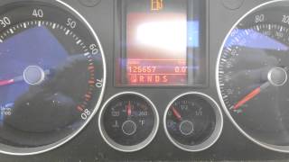 MKV GTI 2009 Fuel Gauge Issue Fuel Level Sensor [upl. by Ilellan17]