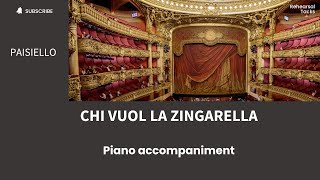 Paisiello Chi vuol la zingarella piano accompaniment [upl. by Manwell478]