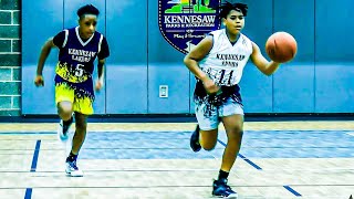 14U Kennesaw Lakers vs Spurs🔥🔥Youth Basketball [upl. by Eulaliah]