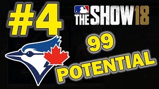 99 POTENTIAL DRAFT PICK TORONTO BLUE JAYS FRANCHISE EPISODE 4  MLB 18 THE SHOW [upl. by Nosnek889]