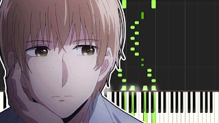 Kuzu no Honkai OP  Uso no Hibana  Piano Tutorial [upl. by Ahsienaj]