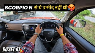 Should you buy Scorpio N in 2024  Mahindra Scorpion N Diesel Automatic Drive🔥 Scorpio N 2024 [upl. by Diraf]