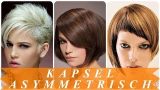 Nieuwe asymmetrische dameskapsels 2018 [upl. by Marylin]