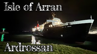 Isle of Arran arrives in Ardrossan from Dry Dock 22nd October 2024 [upl. by Iduj]