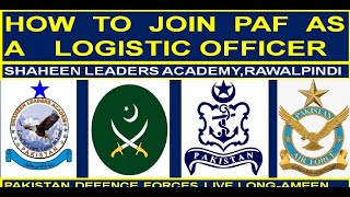 PAF LOGISTICS OFFICER TESTSCRITERIATESTSPREPARATION HOW TO JOIN PAF AS COMMISSINED OFFICER [upl. by Boser]