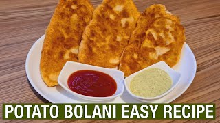 HOW TO MAKE TRADITIONAL PAKISTANIAFGHANIINDIAN POTATO BOLANI  EASY BOLANI RECIPE STEP BY STEP [upl. by Uthrop]