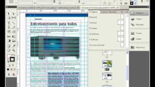 Diagramación y maquetación de una revista indesign CS5 CS6 9 de 9 [upl. by Htennek]