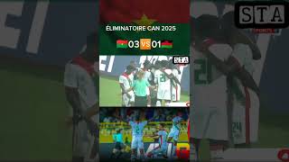 ÉLIMINATOIRE CAN 2025 Victoire du Burkina Faso contre la Malawi 31 football Can Burkinavsmalawi [upl. by Siednarb]