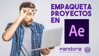 CÓMO EMPAQUETAR UN PROYECTO DE AFTER EFFECTS 2020 FÁCIL Y RÁPIDO [upl. by Corwun]