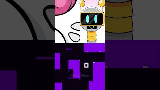 Sprunki Durple And Fun Bot Phase 4  Banana Porridge Incredibox Sprunki  Glow Bouncing Square [upl. by Annavahs263]