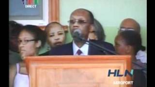 Jean Bertrand Aristide Returns to Haiti Full Speech 03182011 [upl. by Aerbua]