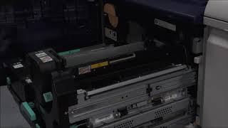 Xerox D125 Cleaning Cartridge Replacement [upl. by Eluk654]