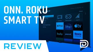 onn Roku Smart TV Review  Walmart onn 50 4k TV Roku LED HDR Setup [upl. by Lindon137]