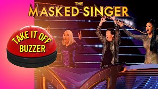 Masked Singer New Elimination Twist  The Take It Off Buzzer [upl. by Him882]