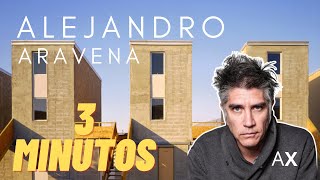 Alejandro Aravena en 3 Minutos  Arquitextura [upl. by Rao]