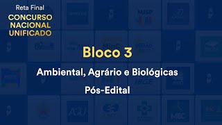 Reta Final CNU  Bloco 3 PósEdital Inspeção industrial e sanitária de produtos de origem animal [upl. by Glaudia]