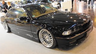 BMW 740i E38  Levella  Essen Motor Show 2023 [upl. by Tebazile343]