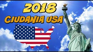 PREGUNTAS DEL EXAMEN DE CIUDADANIA AMERICANA 2018 AUDIO ESPAÑOL [upl. by Chadwick]