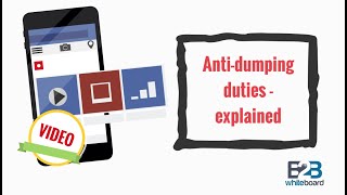 Antidumping duties  explained [upl. by Siraval]