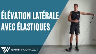 Élévations latérales avec ÉLASTIQUES [upl. by Ahsienauq]