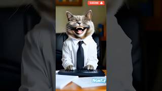 Cat Laugh 🐈shorts funny memes [upl. by Lynde]