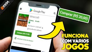 Como Comprar Minecraft e Jogos de Celulares Oficias MUITO MAIS BARATO [upl. by Atteiluj]