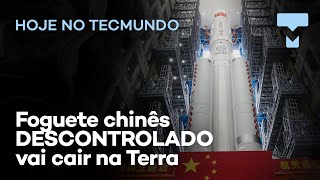 Foguete pode CAIR em ÁREA HABITADA IBM mostra o MENOR CHIP do mundo  Hoje no TecMundo [upl. by Drhacir]