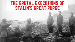 The BRUTAL Executions Of Stalins Great Purge [upl. by Ahsei75]