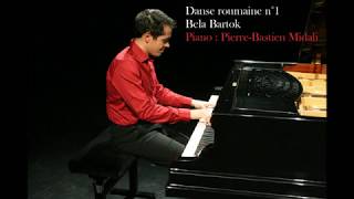 Bela Bartok  Romanian folk dance 1  Danse roumaine n°1 PierreBastien Midali [upl. by Rina]