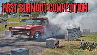 Epic Burnout Competition at Eville Shindig [upl. by Ybab]