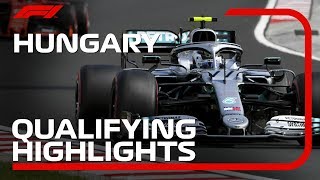 2019 Hungarian Grand Prix Qualifying Highlights [upl. by Blackmun]