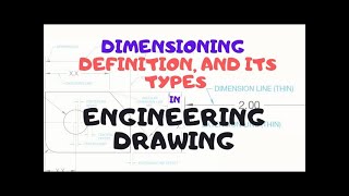 Dimensioning  Engineering Drawing Class 8  Basic Rules of Dimensioning in engineering drawing [upl. by Anaujahs998]